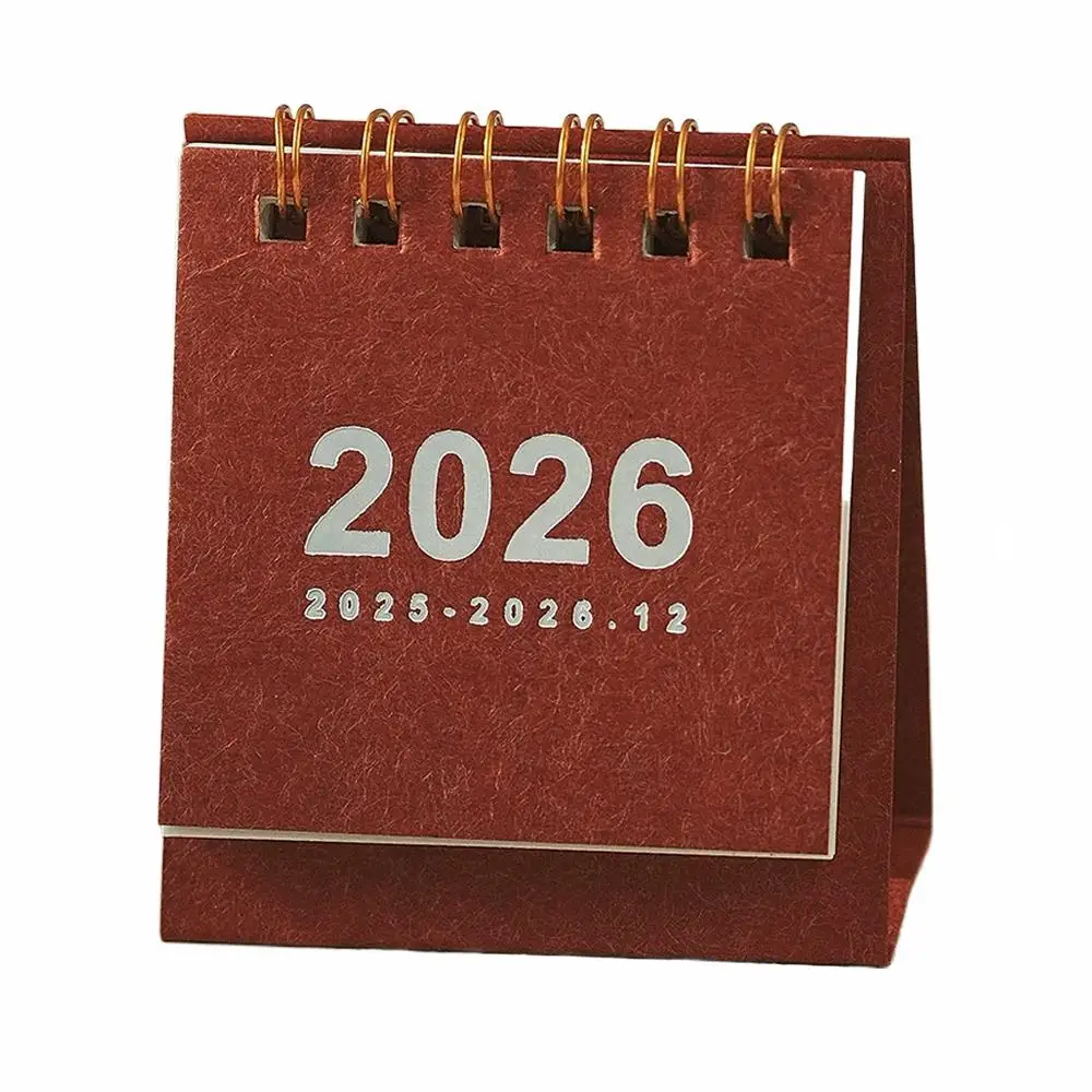2026 Mini Simple Desk Calendar - Creative Spiral-Bound Calendar for Desktop Decoration & Office Stationery
2026 Mini Simple Desk Calendar - Creative Spiral-Bound Calendar for Desktop Decoration & Office Stationery