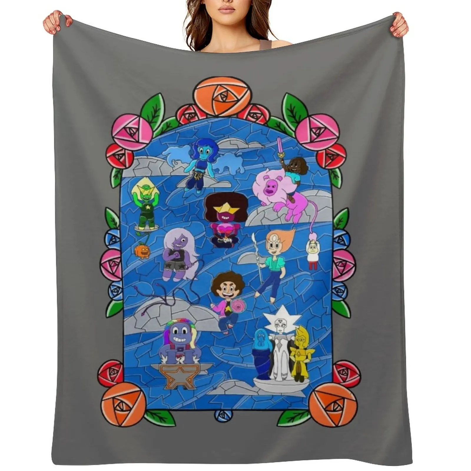 Steven Universe Stain Glass Window Throw Blanket Soft Weighted Bed Fashionable Blankets For Bed Blankets
Steven Universe Stain Glass Window Throw Blanket Soft Weighted Bed Fashionable Blankets For Bed Blankets