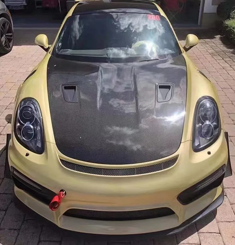 Carbon Fiber Products for Porsche 981 Boxster Carbon Fiber Hood 981 Carbon Fiber Engine Hatch Cover 2013-2015
Carbon Fiber Products for Porsche 981 Boxster Carbon Fiber Hood 981 Carbon Fiber Engine Hatch Cover 2013-2015