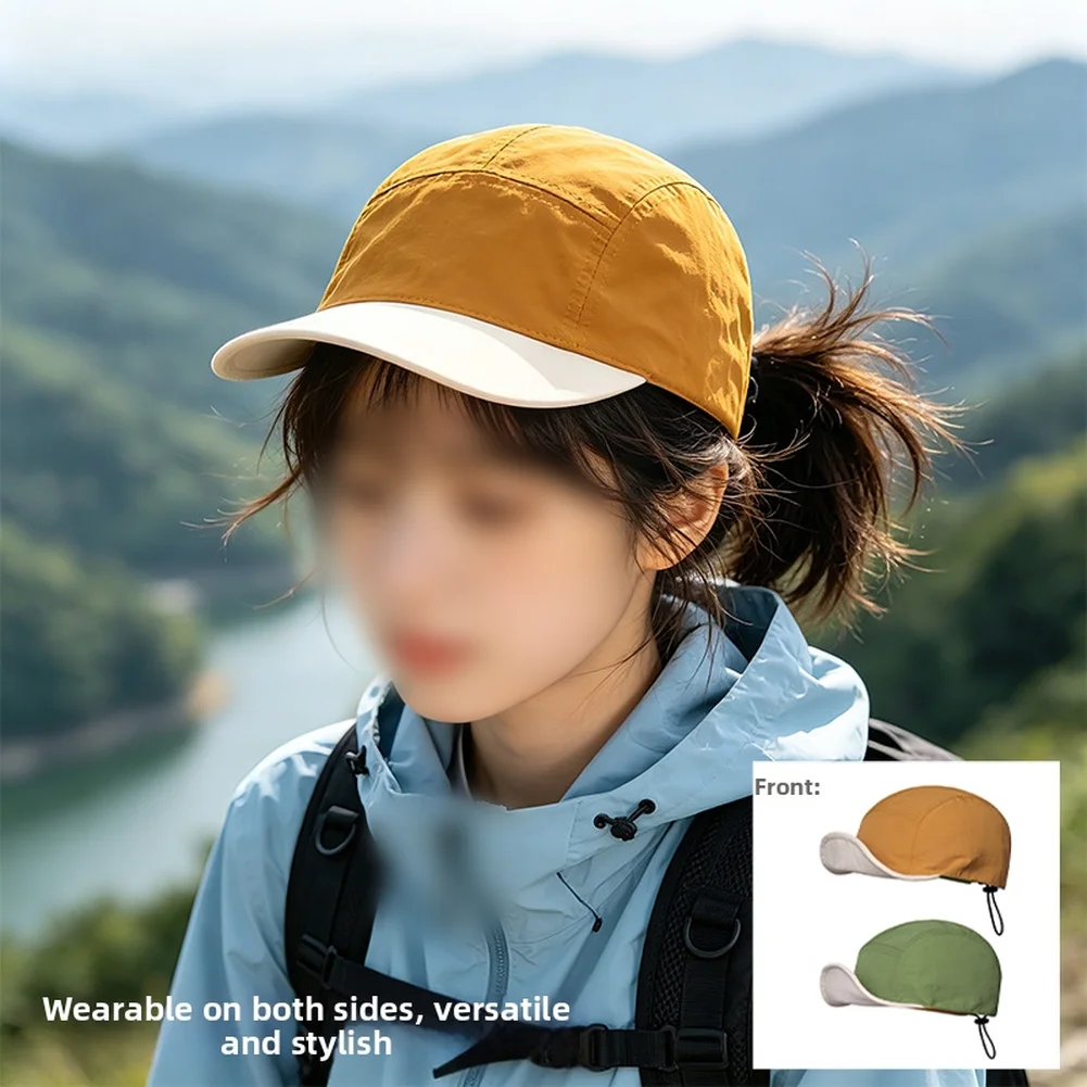 Reversible Nylon Soft Brim Baseball Hat Quick Dry Double Sided Fashionable Unisex Casual Hat For Outdoor Hiking Cap
Reversible Nylon Soft Brim Baseball Hat Quick Dry Double Sided Fashionable Unisex Casual Hat For Outdoor Hiking Cap