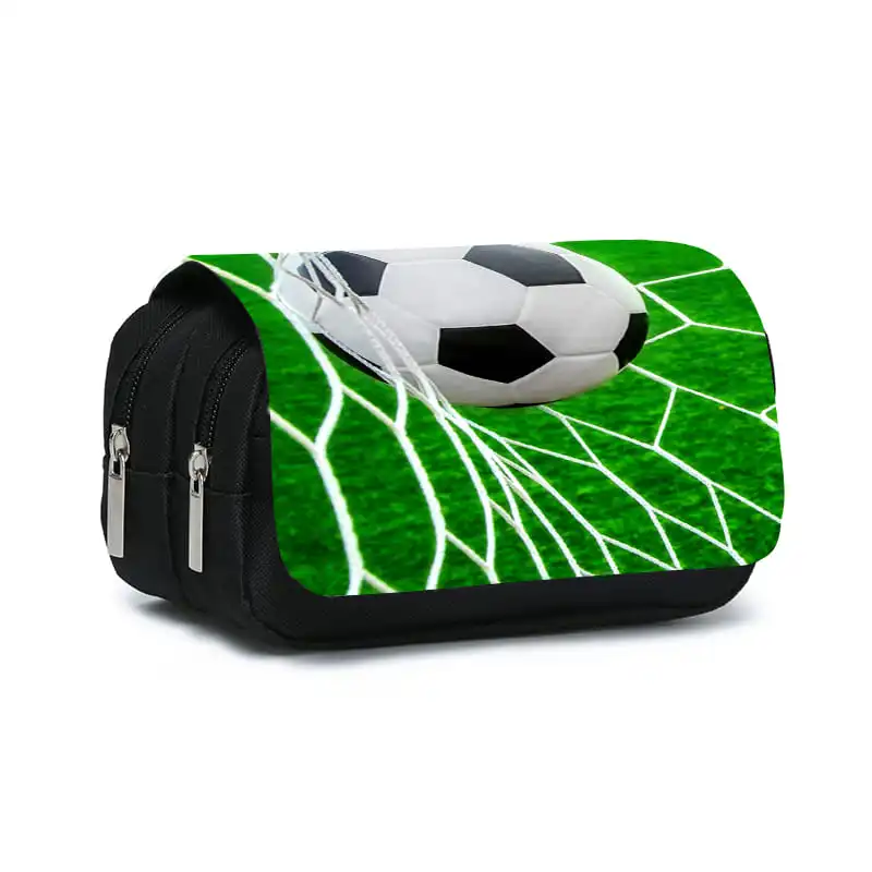Football Goal Scoring Double Flip Pen Case For Boy And Girls Best Gift 2D Cartoon Pencil Pouch School Pencil Bag For Children
Football Goal Scoring Double Flip Pen Case For Boy And Girls Best Gift 2D Cartoon Pencil Pouch School Pencil Bag For Children
