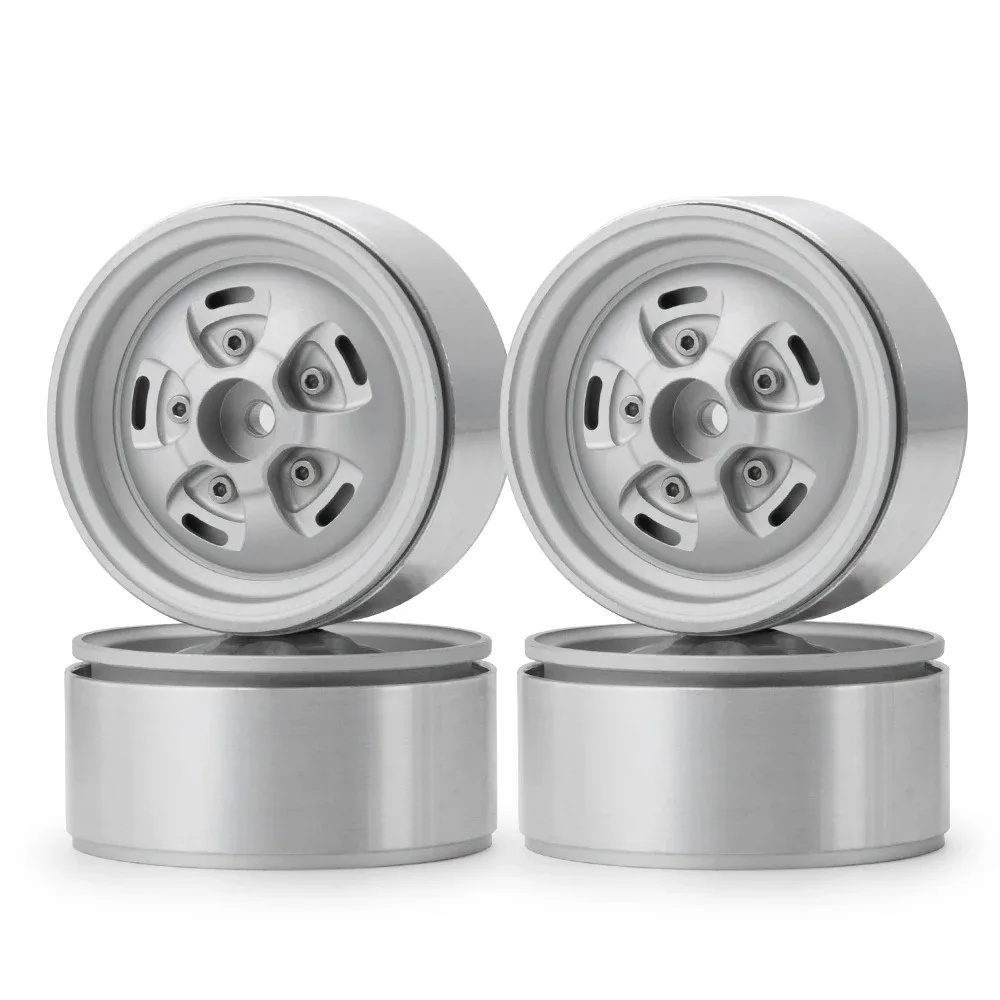 4pcs Heavy Duty 1.9 Inch 26mm Wide Beadlock Wheels YEAHRUN Metal Upgrade Rim for 1/10 Axial SCX10 D90 TRX-4 Crawler
4pcs Heavy Duty 1.9 Inch 26mm Wide Beadlock Wheels YEAHRUN Metal Upgrade Rim for 1/10 Axial SCX10 D90 TRX-4 Crawler