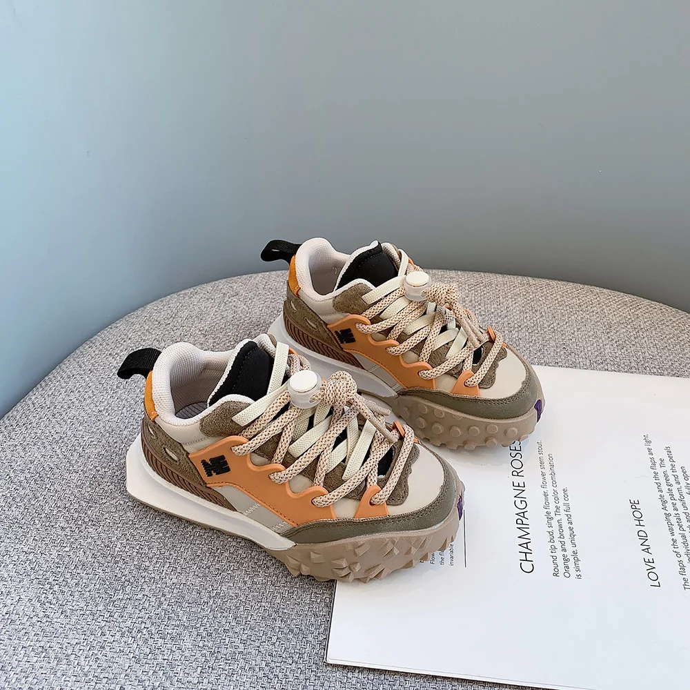 2022 Spring New Fashion Middle And Big Children's Ins Korean Version Versatile Casual Sports Rubber Shoes Platform Sneakers
2022 Spring New Fashion Middle And Big Children's Ins Korean Version Versatile Casual Sports Rubber Shoes Platform Sneakers