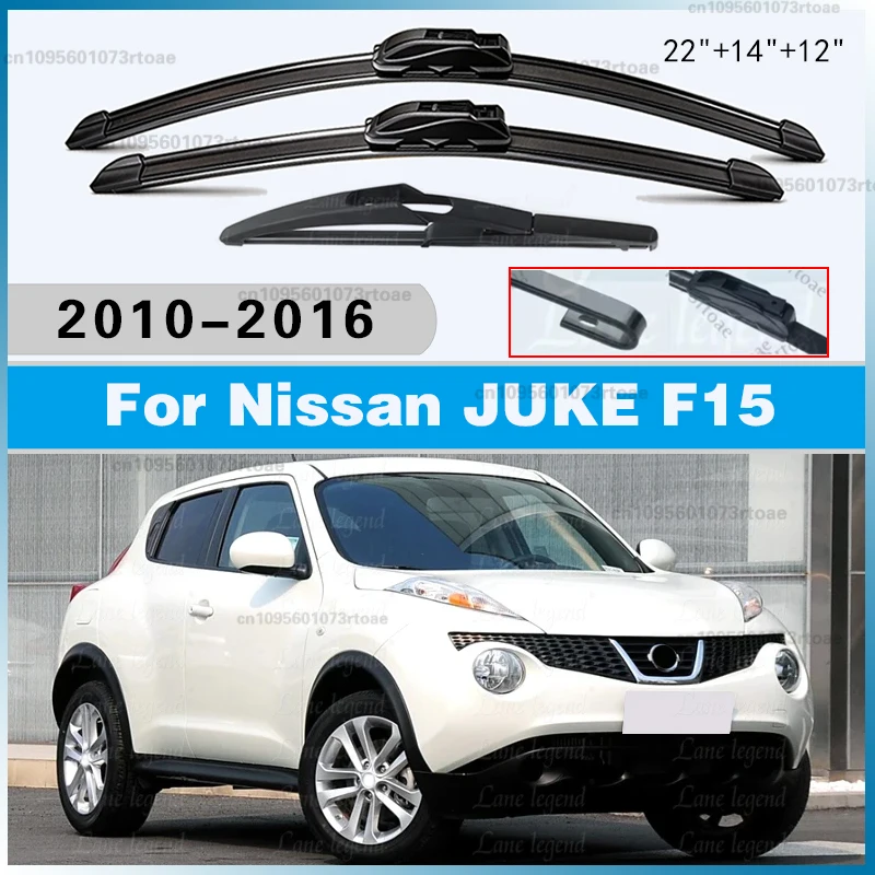 Windshield Car Accessories 2011 2012 2013 2014 2015 Front Rear Wiper Blades For Nissan JUKE F15 2010 - 2016 Window Windscreen
Windshield Car Accessories 2011 2012 2013 2014 2015 Front Rear Wiper Blades For Nissan JUKE F15 2010 - 2016 Window Windscreen