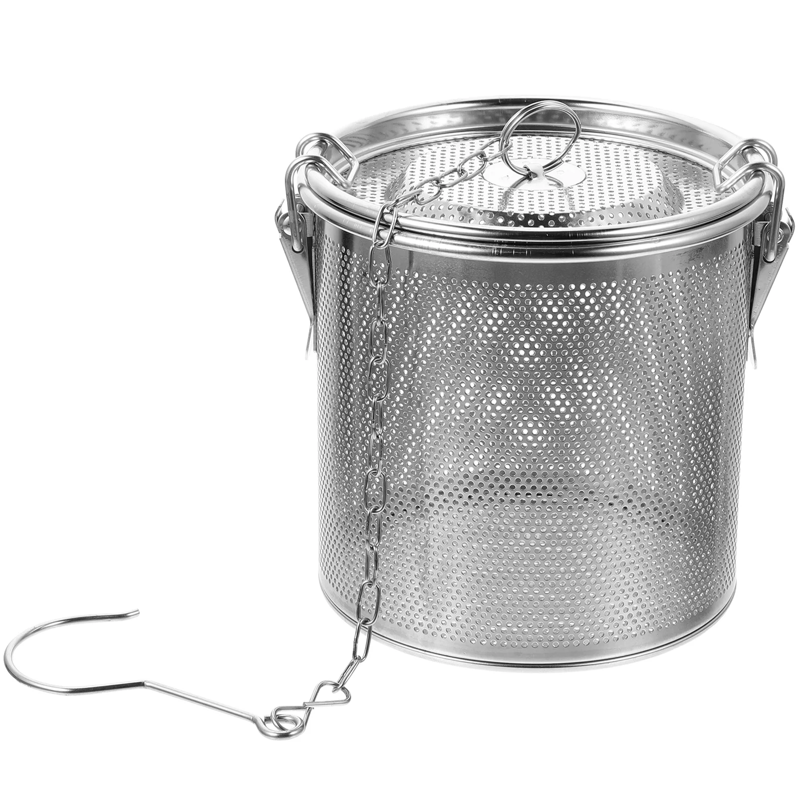 Stainless Steel Pot Stewed Strainer Reusable Infuser Fine Mesh Design Kitchen Accessories Portable Spice Barrel Filter Screen
Stainless Steel Pot Stewed Strainer Reusable Infuser Fine Mesh Design Kitchen Accessories Portable Spice Barrel Filter Screen