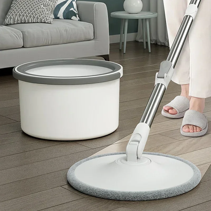 Floor Cleaning Water Separation 360 Spin Mop with Bucket Microfiber Lazy No Hand-Washing Automatic Dewatering Squeeze Broom A
Floor Cleaning Water Separation 360 Spin Mop with Bucket Microfiber Lazy No Hand-Washing Automatic Dewatering Squeeze Broom A