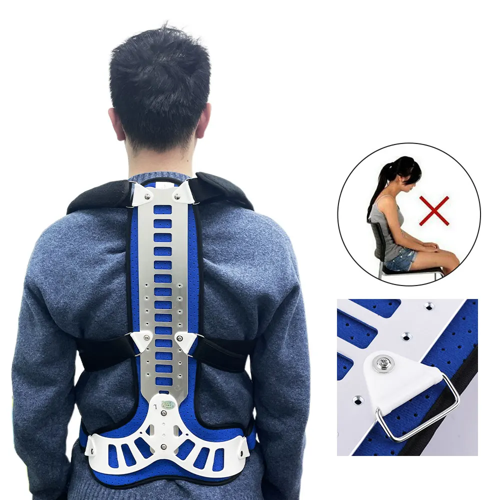 Spine Back Brace Posture Corrector for Women and Men with Spine Vertical Alignment System, Back Straighter Posture Corrector
Spine Back Brace Posture Corrector for Women and Men with Spine Vertical Alignment System, Back Straighter Posture Corrector