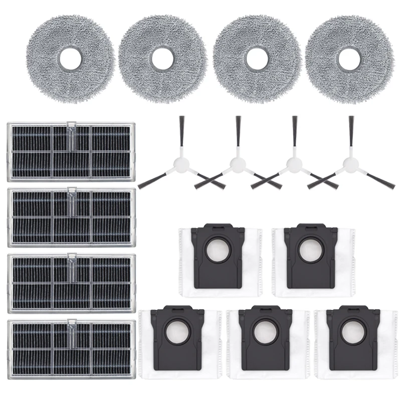 For Bot Dreame X30 X30Pro Ultra X30Pro Plus Dust Bag Robot Mop Replacement Parts Filter Side Brush Accessories
For Bot Dreame X30 X30Pro Ultra X30Pro Plus Dust Bag Robot Mop Replacement Parts Filter Side Brush Accessories