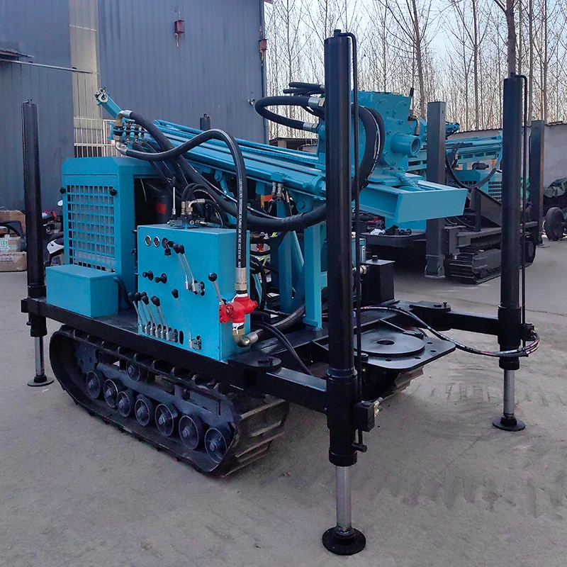 Customized SM300 Mobile Water Well Boring Rig with Pneumatic Rotary System
Customized SM300 Mobile Water Well Boring Rig with Pneumatic Rotary System