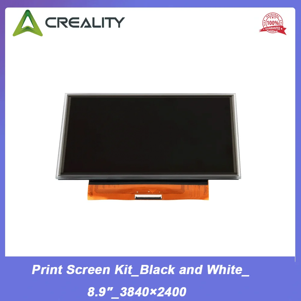 Комплект экранов для 3D-принтеров Creality Print Screen Kit, черно-белый, 8,9 дюйма, 3840×2400, для HALOT-LITE / HALOT-PLAY
Комплект экранов для 3D-принтеров Creality Print Screen Kit, черно-белый, 8,9 дюйма, 3840×2400, для HALOT-LITE / HALOT-PLAY