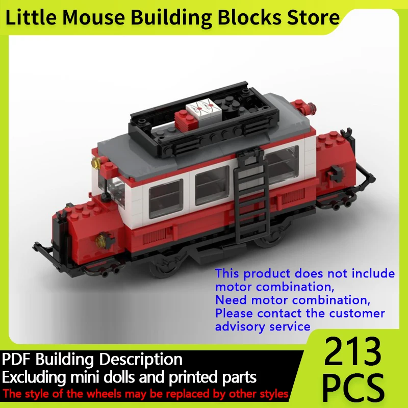 City Car Model MOC Building Bricks Model 19 Electric Locomotive Modular Technology Gifts Holiday Assemble Children Toys Suit
City Car Model MOC Building Bricks Model 19 Electric Locomotive Modular Technology Gifts Holiday Assemble Children Toys Suit