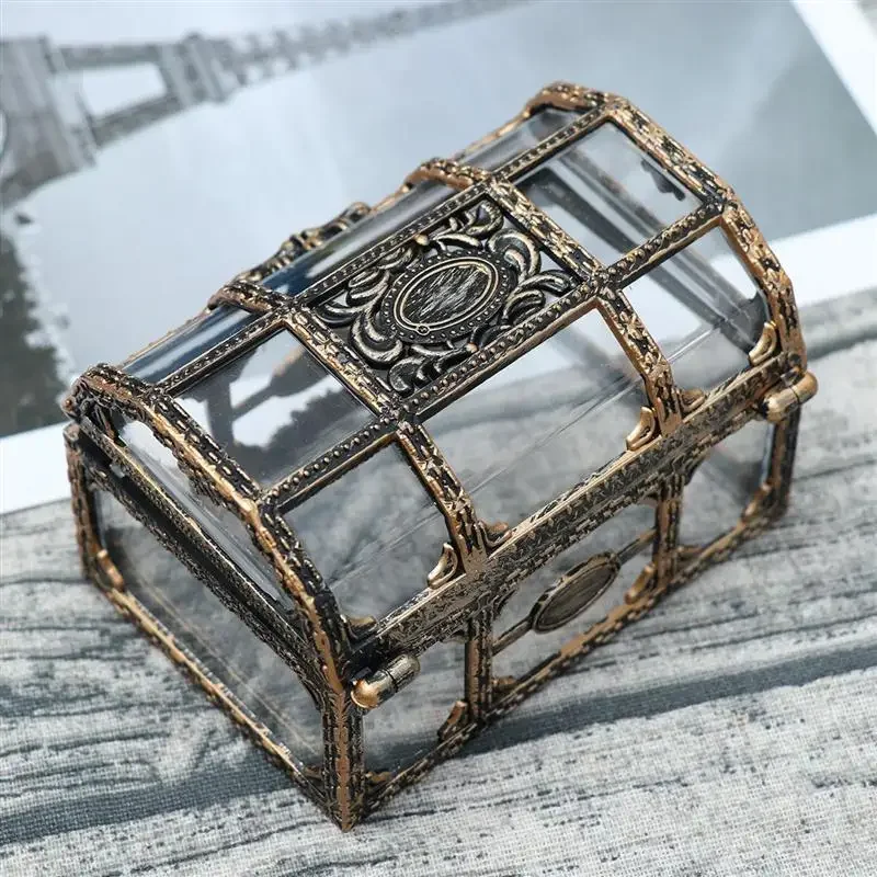 Vintage Transparent Pirate Box Candy Trinket for Jewelry Crystal Gem Trinket Box Holder Organizer Earrings Ear Metal box Desk
Vintage Transparent Pirate Box Candy Trinket for Jewelry Crystal Gem Trinket Box Holder Organizer Earrings Ear Metal box Desk