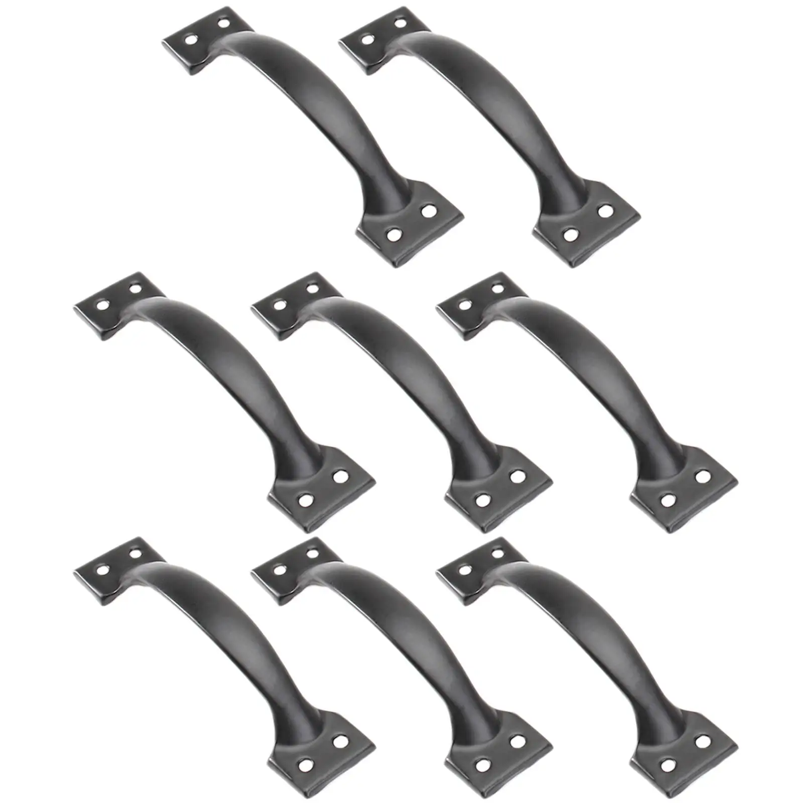 Black Door Pull Cabinet Handle Wardrobe Drawer Modern Simple Durable Iron Safe Environmental Smooth Surface Comfortable Grip Non
Black Door Pull Cabinet Handle Wardrobe Drawer Modern Simple Durable Iron Safe Environmental Smooth Surface Comfortable Grip Non