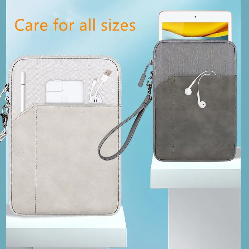 For iPad 9 Mini 6 Portable Bag for ipad 2020 2021 10.2 Air Pro 9.7 10.5 11 Case For Xiaomi Huawei Sumsung 7.9-10.8 tablet Sleeve
For iPad 9 Mini 6 Portable Bag for ipad 2020 2021 10.2 Air Pro 9.7 10.5 11 Case For Xiaomi Huawei Sumsung 7.9-10.8 tablet Sleeve