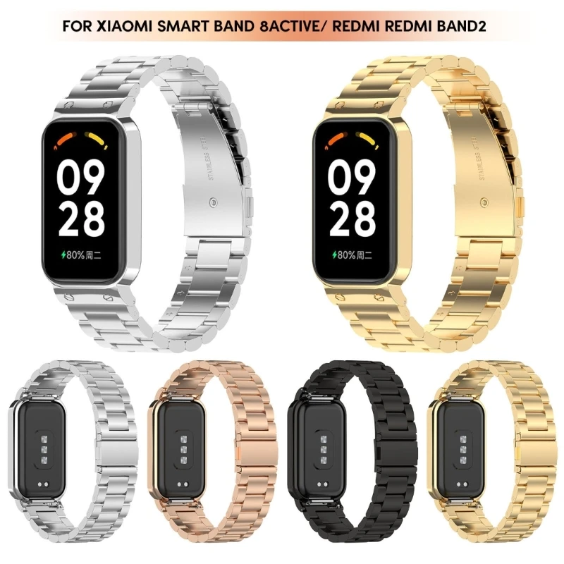 Ремешок из нержавеющей стали для Xiaomi Mi band 8, металлический Активный браслет для Mi Band 8, аксессуары для наручных часов
Ремешок из нержавеющей стали для Xiaomi Mi band 8, металлический Активный браслет для Mi Band 8, аксессуары для наручных часов
