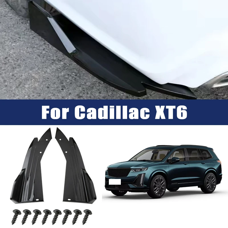 2pcs Car Rear Bumper Spoiler Lip Carbon Fiber Wing Trim Anti-crash Diffuser Side Skirt Wrap Angle Splitter For Cadillac XT6
2pcs Car Rear Bumper Spoiler Lip Carbon Fiber Wing Trim Anti-crash Diffuser Side Skirt Wrap Angle Splitter For Cadillac XT6