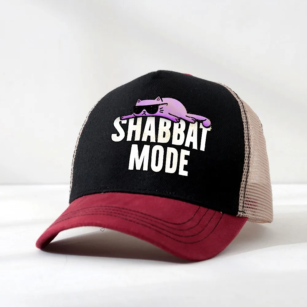 Mens brand hat Summer Mesh Breathable Snapback Cap For Men Clothing Shabbat Mode Baseball Cap Judaism Rest Day Cat hats
Mens brand hat Summer Mesh Breathable Snapback Cap For Men Clothing Shabbat Mode Baseball Cap Judaism Rest Day Cat hats