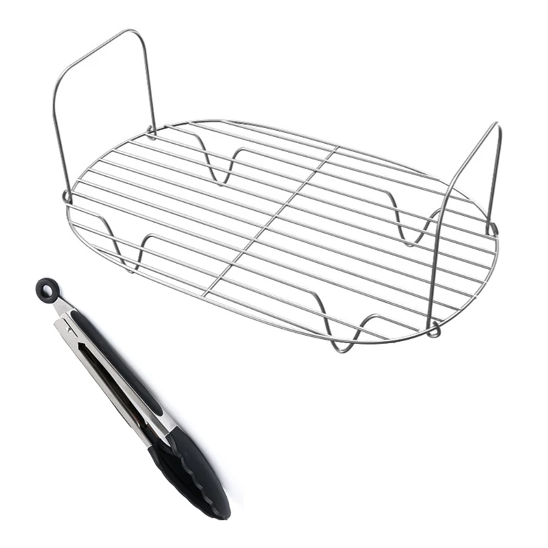 Стойка для паровой обжарки для Ninja Foodi Possible Cooker 8,5 Qt MC1000, MC1001, MC1010 Series, мультиварка, кастрюля, прочная паровая стойка
Стойка для паровой обжарки для Ninja Foodi Possible Cooker 8,5 Qt MC1000, MC1001, MC1010 Series, мультиварка, кастрюля, прочная паровая стойка