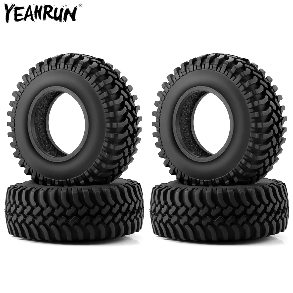 YEAHRUN 1.9inch Wheel Tyres 100MM Rubber Tires for 1/10 Axial SCX10 CC01 D90 RC Crawler Car Upgrade Parts
YEAHRUN 1.9inch Wheel Tyres 100MM Rubber Tires for 1/10 Axial SCX10 CC01 D90 RC Crawler Car Upgrade Parts