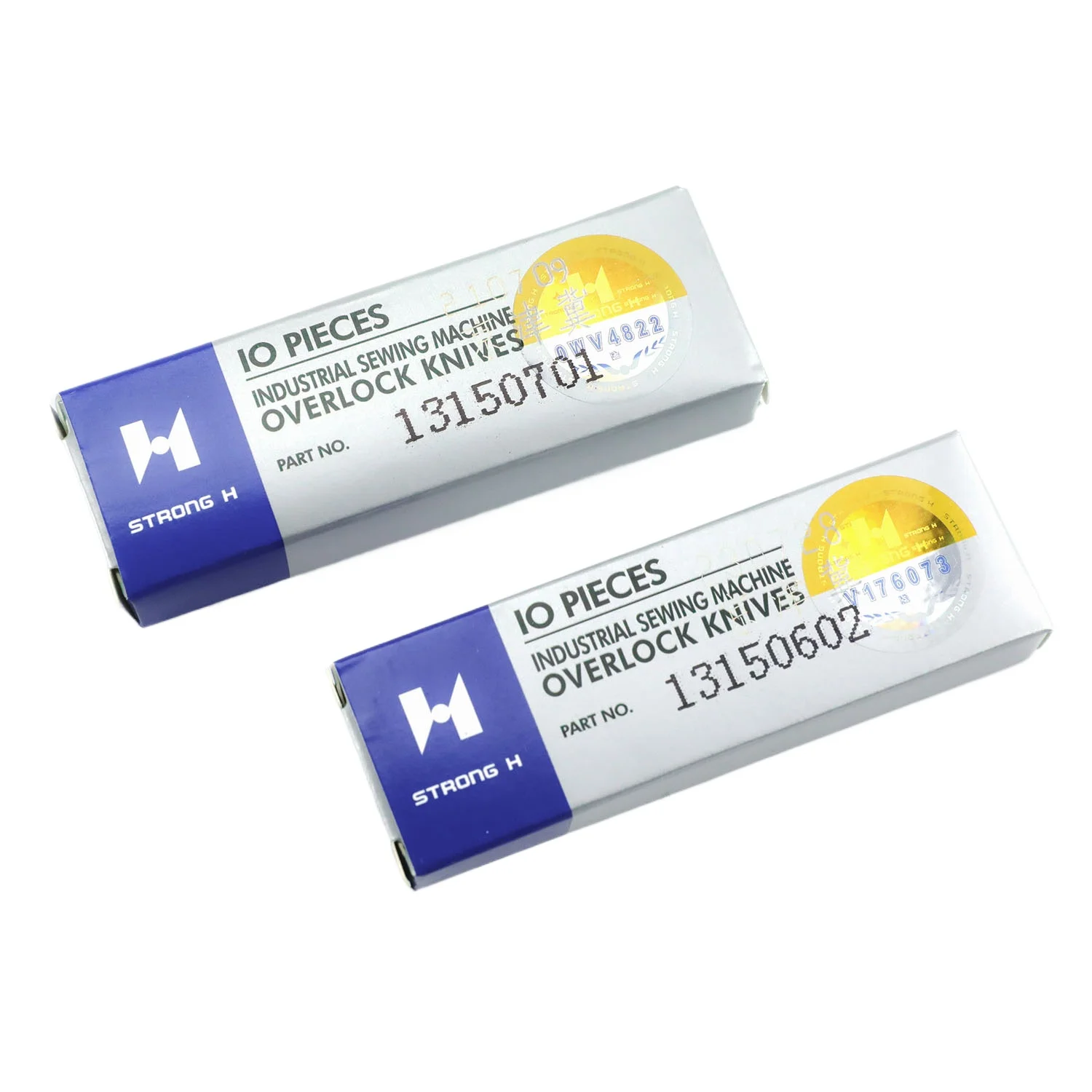 131-50602 + 131-50701 Upper and Lower Knife Set For JUKI MO-6716, MO-6716S, MO-6916, MO-6100D Overlock Sewing Machines (10 Sets)
131-50602 + 131-50701 Upper and Lower Knife Set For JUKI MO-6716, MO-6716S, MO-6916, MO-6100D Overlock Sewing Machines (10 Sets)