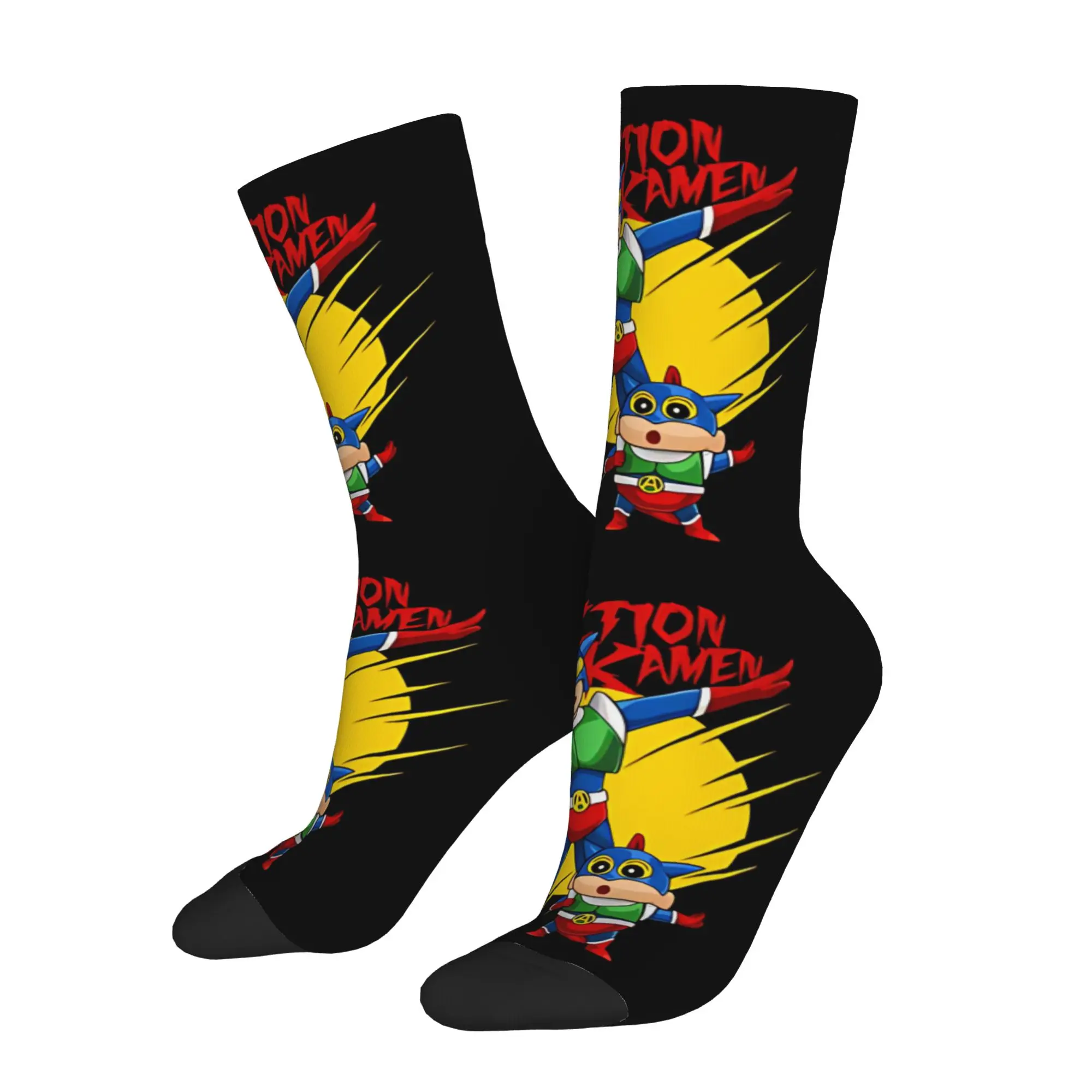 1 Pair Happy Funny Men's Sock Action Kamen Father & Son Vintage Harajuku Crayon Shin-Chan Hip Hop Novelty Casual Sock
1 Pair Happy Funny Men's Sock Action Kamen Father & Son Vintage Harajuku Crayon Shin-Chan Hip Hop Novelty Casual Sock