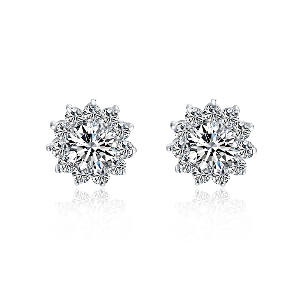 Pass Tester Certified 0.5/1 Carat D Color VVS1 Excellent Moissanite Stud Earrings Solid 14K White Gold Engagement Jewelry E032
Pass Tester Certified 0.5/1 Carat D Color VVS1 Excellent Moissanite Stud Earrings Solid 14K White Gold Engagement Jewelry E032