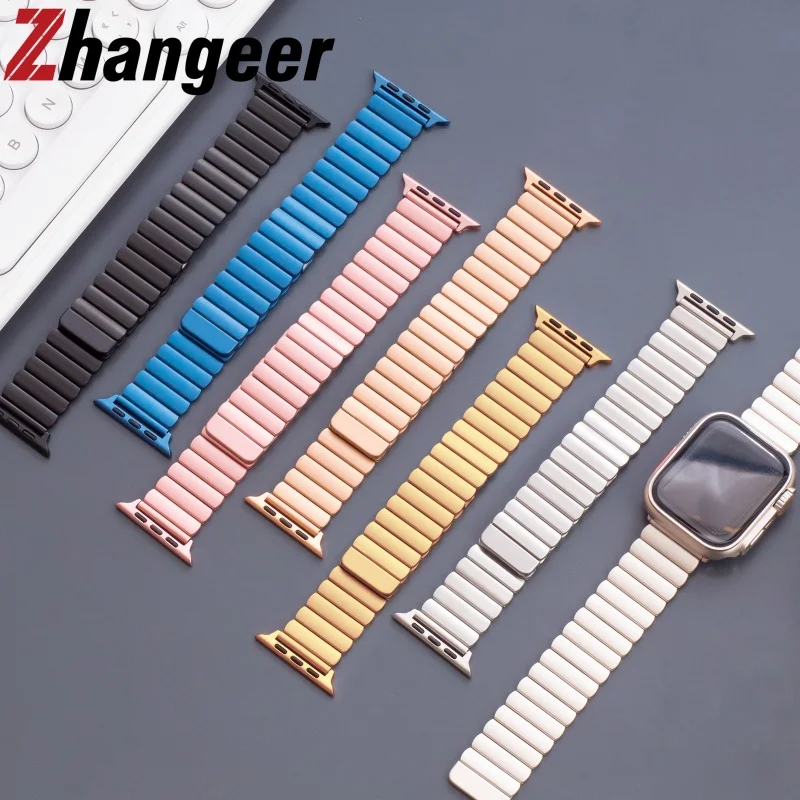 Metal Strap for Apple Watch Ultra 2 Band S10 46mm 42mm 45mm 40mm 41mm 44mm Steel Band for iWatch Series 9 8 7 6 SE 5 4
Metal Strap for Apple Watch Ultra 2 Band S10 46mm 42mm 45mm 40mm 41mm 44mm Steel Band for iWatch Series 9 8 7 6 SE 5 4