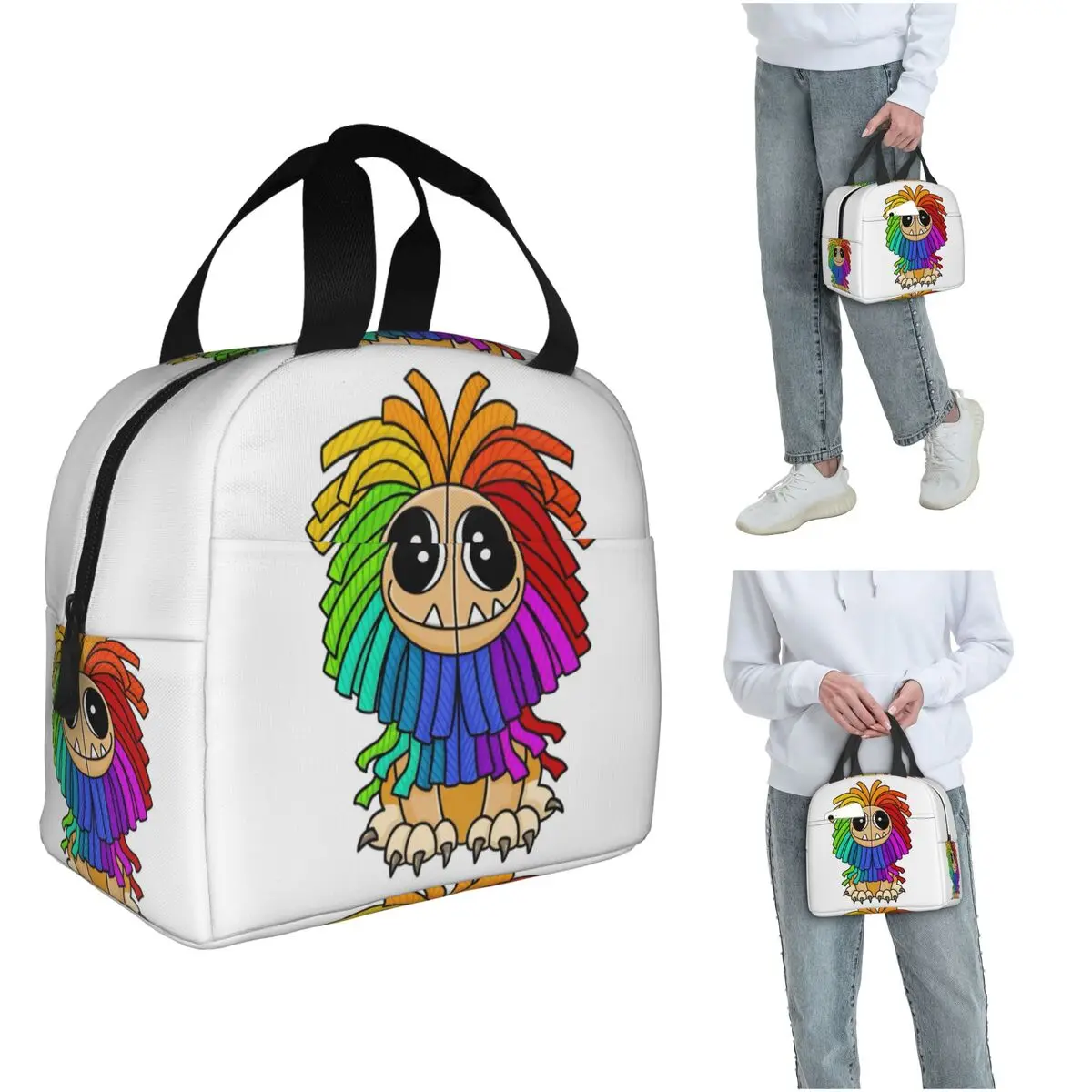 Funny Yarnaby Plush Critters 10 Insulated Lunch Bag for Kids School Cooler Thermal Food Box Tote Portable Lunch Boxes Container
Funny Yarnaby Plush Critters 10 Insulated Lunch Bag for Kids School Cooler Thermal Food Box Tote Portable Lunch Boxes Container