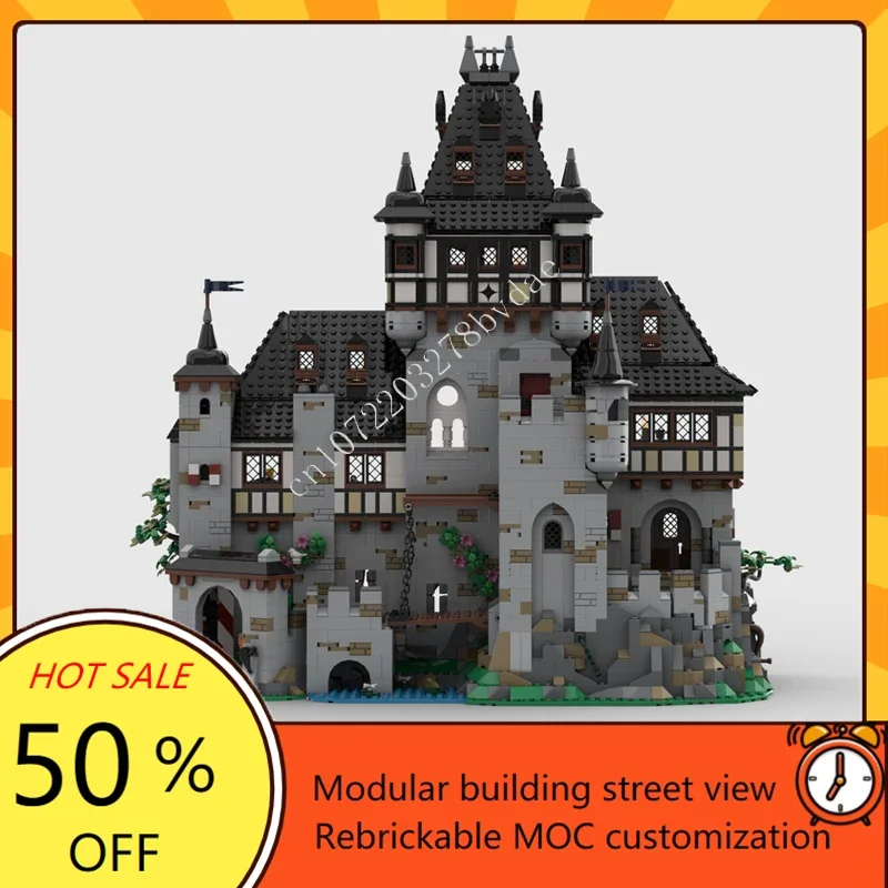 3996PCS MOC Medieval Castle Custom Puzzle Model Brickburg Castle Technical DIY Assembly Set Toy For Birthday Child Holiday Gift
3996PCS MOC Medieval Castle Custom Puzzle Model Brickburg Castle Technical DIY Assembly Set Toy For Birthday Child Holiday Gift