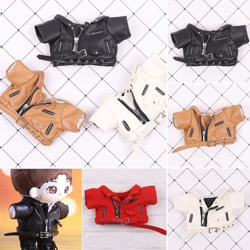 Fashion Outfits For 20cm Doll Handmade Jacket Doll Clothes Winter Top Coats PU Leather Tops
Fashion Outfits For 20cm Doll Handmade Jacket Doll Clothes Winter Top Coats PU Leather Tops