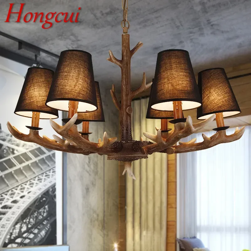 Hongcui American Deer Antler Chandelier LED Retro Creative Living Room Restaurant Bedroom Cafe Bar Clothing Store Pendant light
Hongcui American Deer Antler Chandelier LED Retro Creative Living Room Restaurant Bedroom Cafe Bar Clothing Store Pendant light