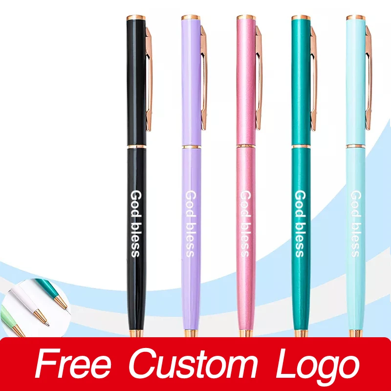 Macaron Metal Simple Ballpoint Pen Creative Colorful Pens Advertising Gift Pen Custom Logo School Stationery Office Supplies
Macaron Metal Simple Ballpoint Pen Creative Colorful Pens Advertising Gift Pen Custom Logo School Stationery Office Supplies