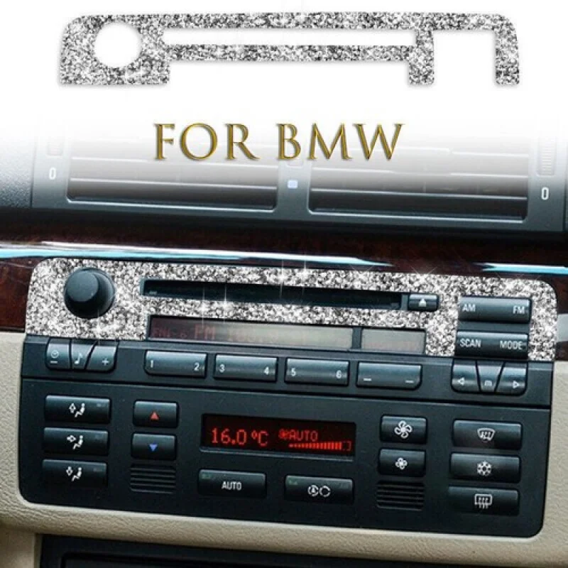 A+ Bling Diamond Car Center Console CD Panel Trim Cover For BMW 3 Series E46 98-05
A+ Bling Diamond Car Center Console CD Panel Trim Cover For BMW 3 Series E46 98-05