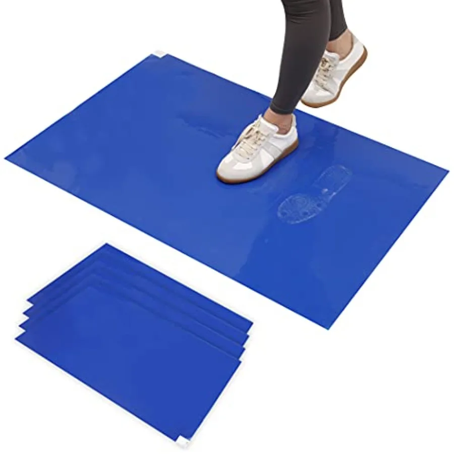 10 Sheets 24" x 36" Adhesive Mats - Sticky Mat for Laboratories, Homes, Construction Sites, and More - Remove Dust and Dirt fro
10 Sheets 24" x 36" Adhesive Mats - Sticky Mat for Laboratories, Homes, Construction Sites, and More - Remove Dust and Dirt fro