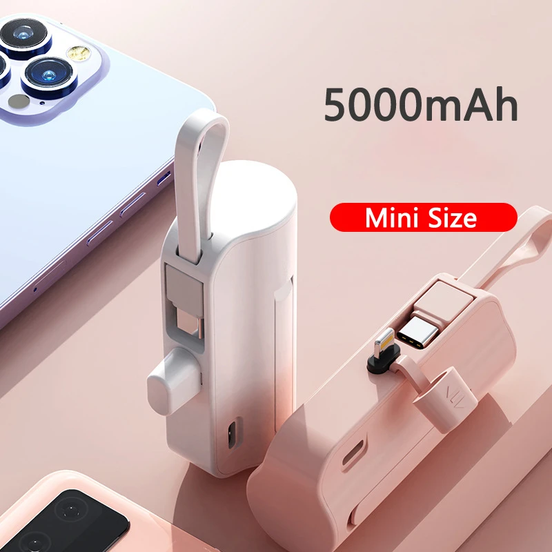 5000mAh Capsule Mini Power Bank Portable Charger External Battery Pack for iPhone 14 13 12 X Samsung S22 Huawei Xiaomi Powerbank
5000mAh Capsule Mini Power Bank Portable Charger External Battery Pack for iPhone 14 13 12 X Samsung S22 Huawei Xiaomi Powerbank