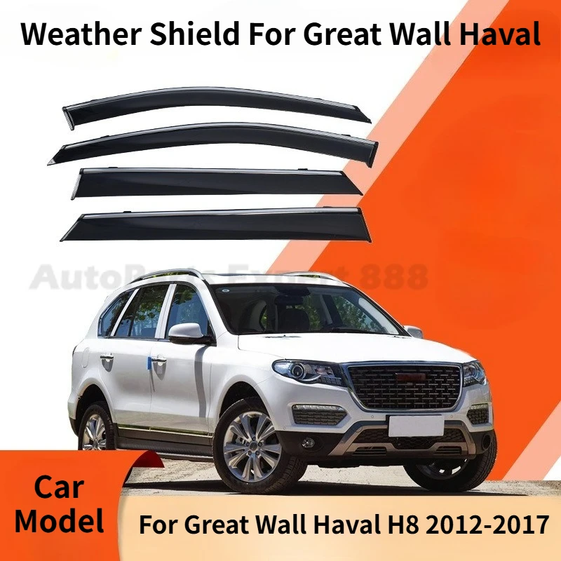 Modification Parts Weather Shield For Great Wall Haval H8 2012-2017 Window Visor Rain Guard Deflector Windshield Awning Trim
Modification Parts Weather Shield For Great Wall Haval H8 2012-2017 Window Visor Rain Guard Deflector Windshield Awning Trim