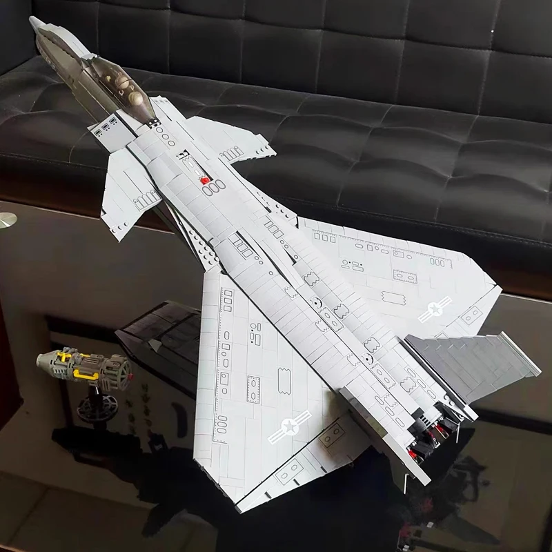 Military Series Plane J-20 Fighter Building Blocks Jet Warplane Sets Model Bricks WW2 Aircraft Toys For Boy Birthday Gift
Military Series Plane J-20 Fighter Building Blocks Jet Warplane Sets Model Bricks WW2 Aircraft Toys For Boy Birthday Gift