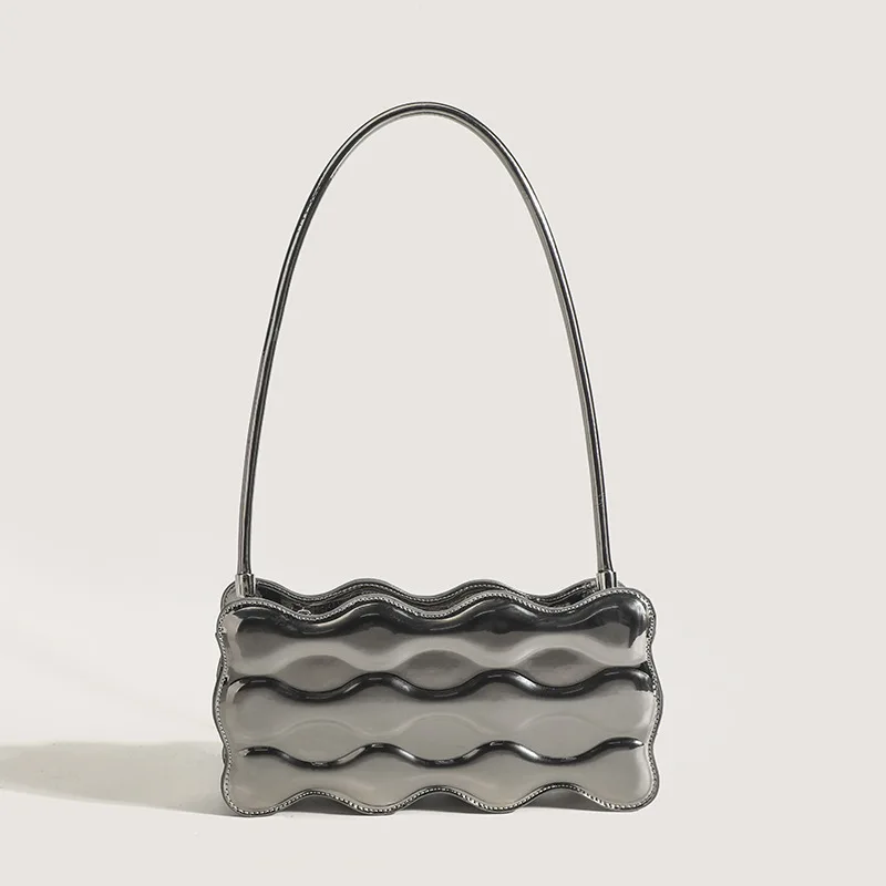 New Women Crossbody Square Bag Wave Pattern Korean Shoulder Satchel Bag Fashion Chain Handbag Solid Portable Messenger Bag
New Women Crossbody Square Bag Wave Pattern Korean Shoulder Satchel Bag Fashion Chain Handbag Solid Portable Messenger Bag