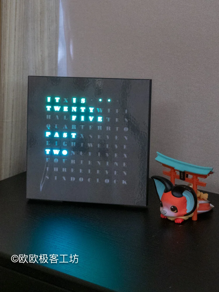 DIY Alphabet Clock Creative English Alphabet Clock Desktop Ornament Electronic Clock Home Decoration Gift
DIY Alphabet Clock Creative English Alphabet Clock Desktop Ornament Electronic Clock Home Decoration Gift