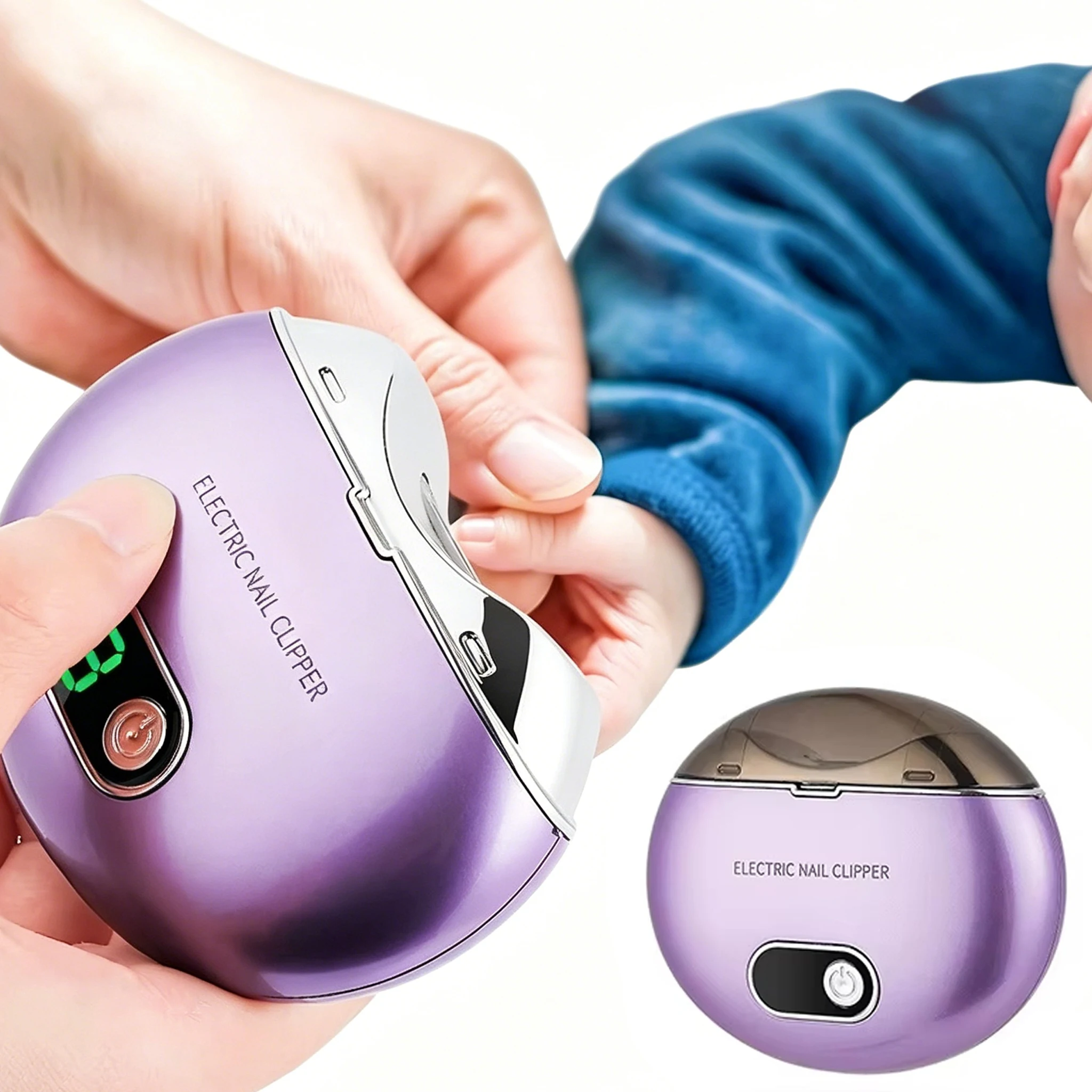 Electric Nail Clipper UV Light Low Noise Easy Operation Manicure Grinder Adult Child Finger Toe Nursing Home Care
Electric Nail Clipper UV Light Low Noise Easy Operation Manicure Grinder Adult Child Finger Toe Nursing Home Care