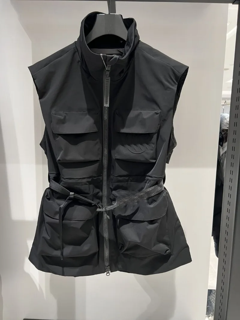 2026 Golf Waisted Utility Vest, Women's Windproof Warm Stand Collar Gilet, Multi-Pocket Slim-Fit Athletic Outerwear
2026 Golf Waisted Utility Vest, Women's Windproof Warm Stand Collar Gilet, Multi-Pocket Slim-Fit Athletic Outerwear
