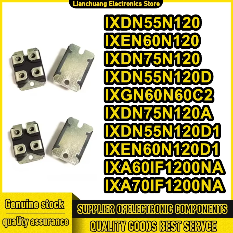 New IXDN55N120 IXEN60N120 IXDN75N120 IXDN55N120D IXGN60N60C2 IXDN75N120A IXDN55N120D1 IXEN60N120D1 IXA60IF1200NA IXA70IF1200NA
New IXDN55N120 IXEN60N120 IXDN75N120 IXDN55N120D IXGN60N60C2 IXDN75N120A IXDN55N120D1 IXEN60N120D1 IXA60IF1200NA IXA70IF1200NA