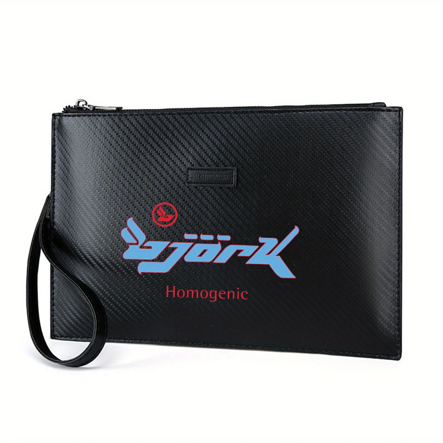 Bjork logo album design black background Elegant Printed PU Men's Handbag Fashionable and Practical for Everyday Carry
Bjork logo album design black background Elegant Printed PU Men's Handbag Fashionable and Practical for Everyday Carry