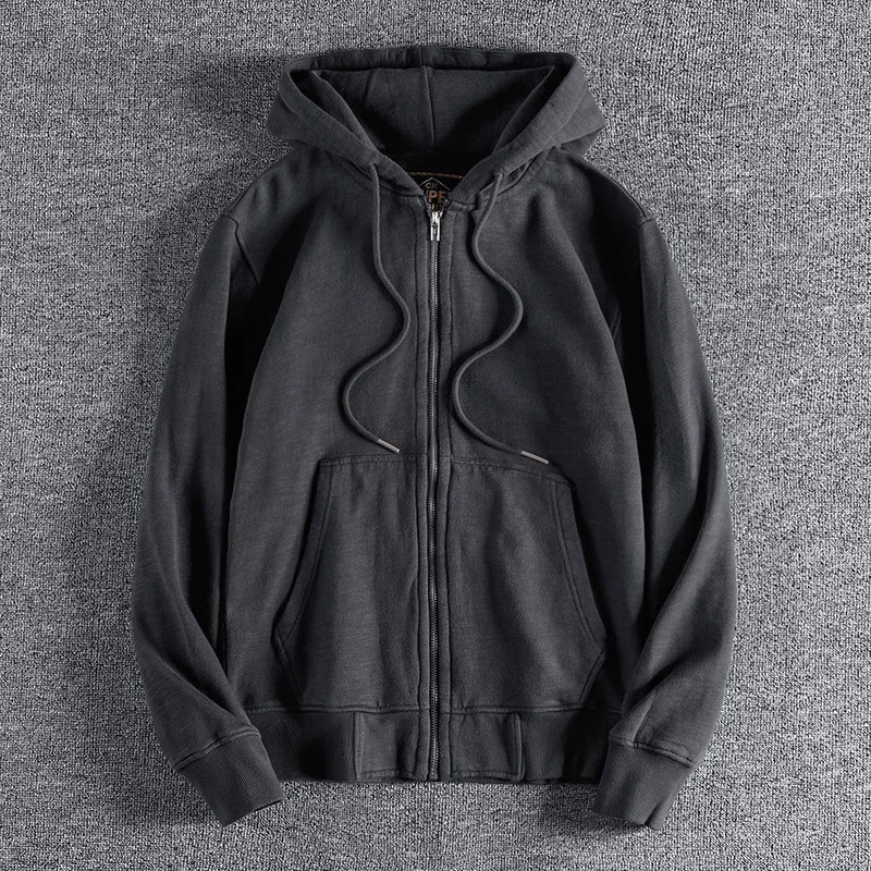 Retro British Washed Thickened Bamboo Rayon Cotton Hoodie Youth Fashion Urban Style Autumn Season Men's Open Cardigan Sweatshirt
Retro British Washed Thickened Bamboo Rayon Cotton Hoodie Youth Fashion Urban Style Autumn Season Men's Open Cardigan Sweatshirt