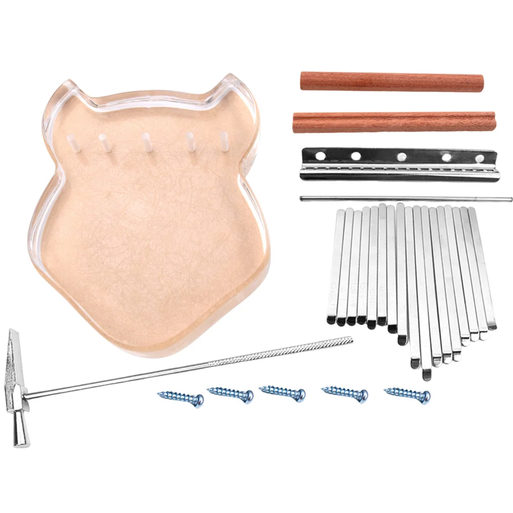 17-tone Kalymba Accessories DIY Kit Kalimba Finger Piano Sound Card Musical Instrument Instruments Metal Thumb
17-tone Kalymba Accessories DIY Kit Kalimba Finger Piano Sound Card Musical Instrument Instruments Metal Thumb