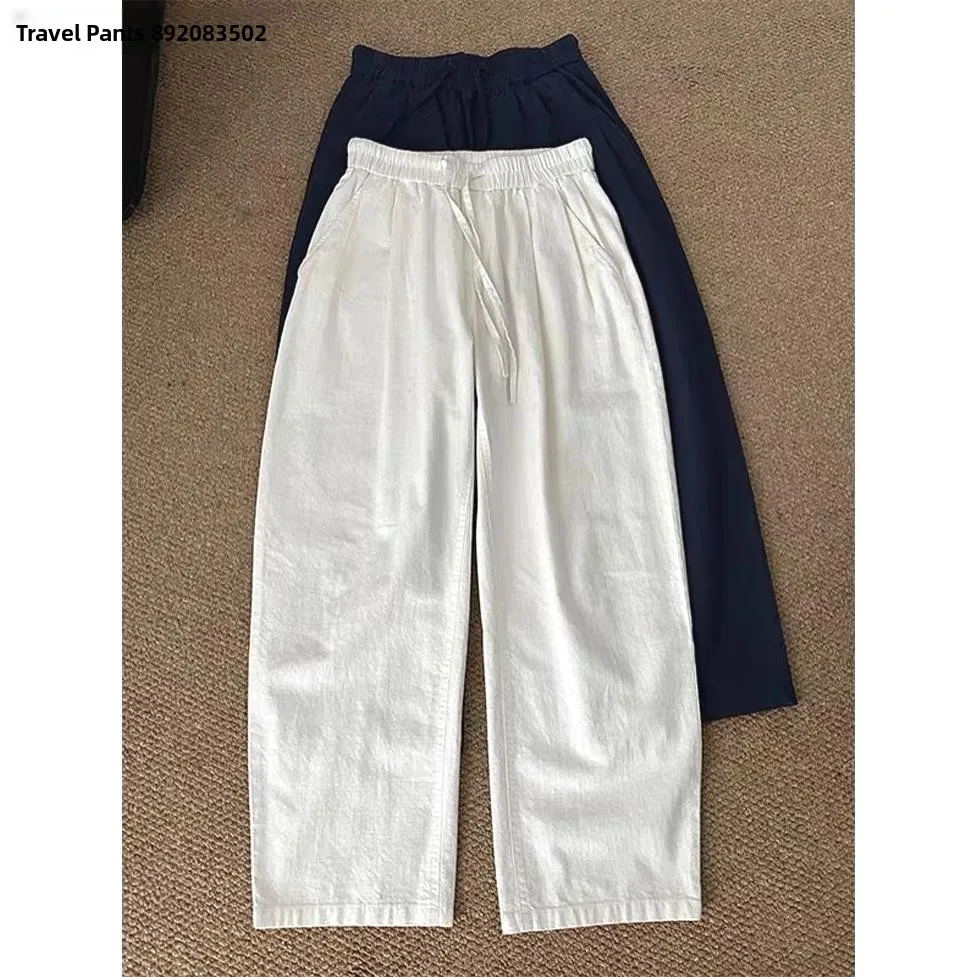 Cotton Linen Men's Casual Pants Loose Fit Trousers American Style Loose Straight Leg Dad Long Pants Linen Breathable Belted W...
Cotton Linen Men's Casual Pants Loose Fit Trousers American Style Loose Straight Leg Dad Long Pants Linen Breathable Belted W...
