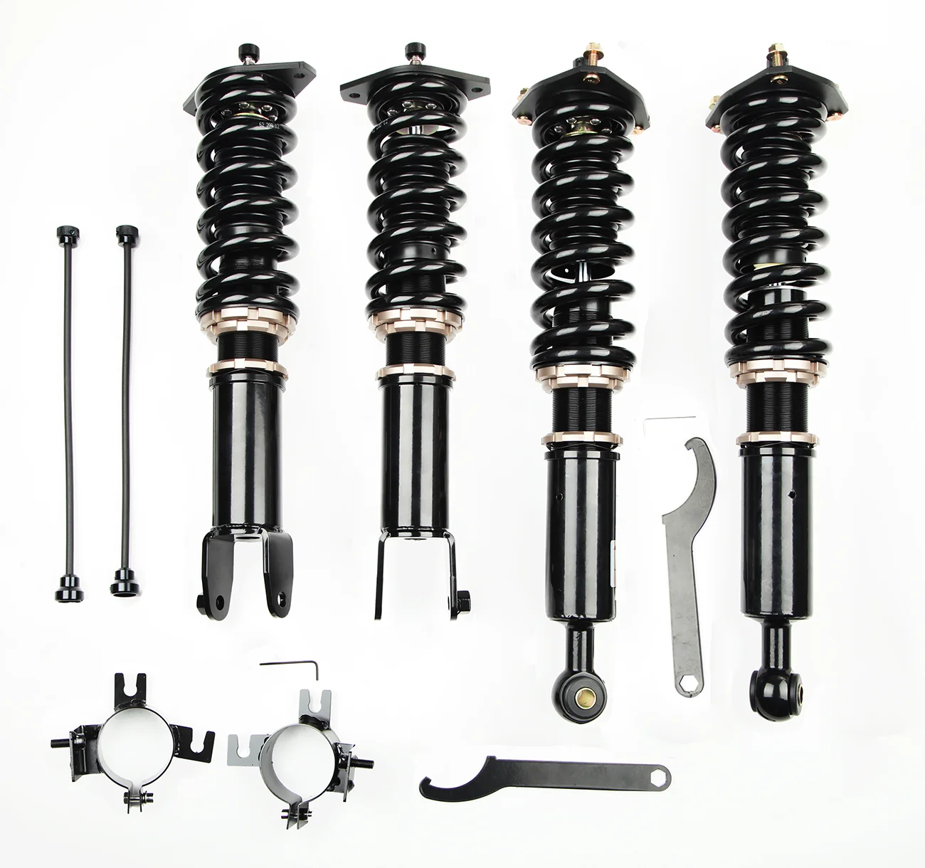 32 Gears Adjustable Damping Universal Coilover Conversion Kit Front & Rear Pair For N-issan 370Z &Infiniti G37 Coupe/Sedan
32 Gears Adjustable Damping Universal Coilover Conversion Kit Front & Rear Pair For N-issan 370Z &Infiniti G37 Coupe/Sedan