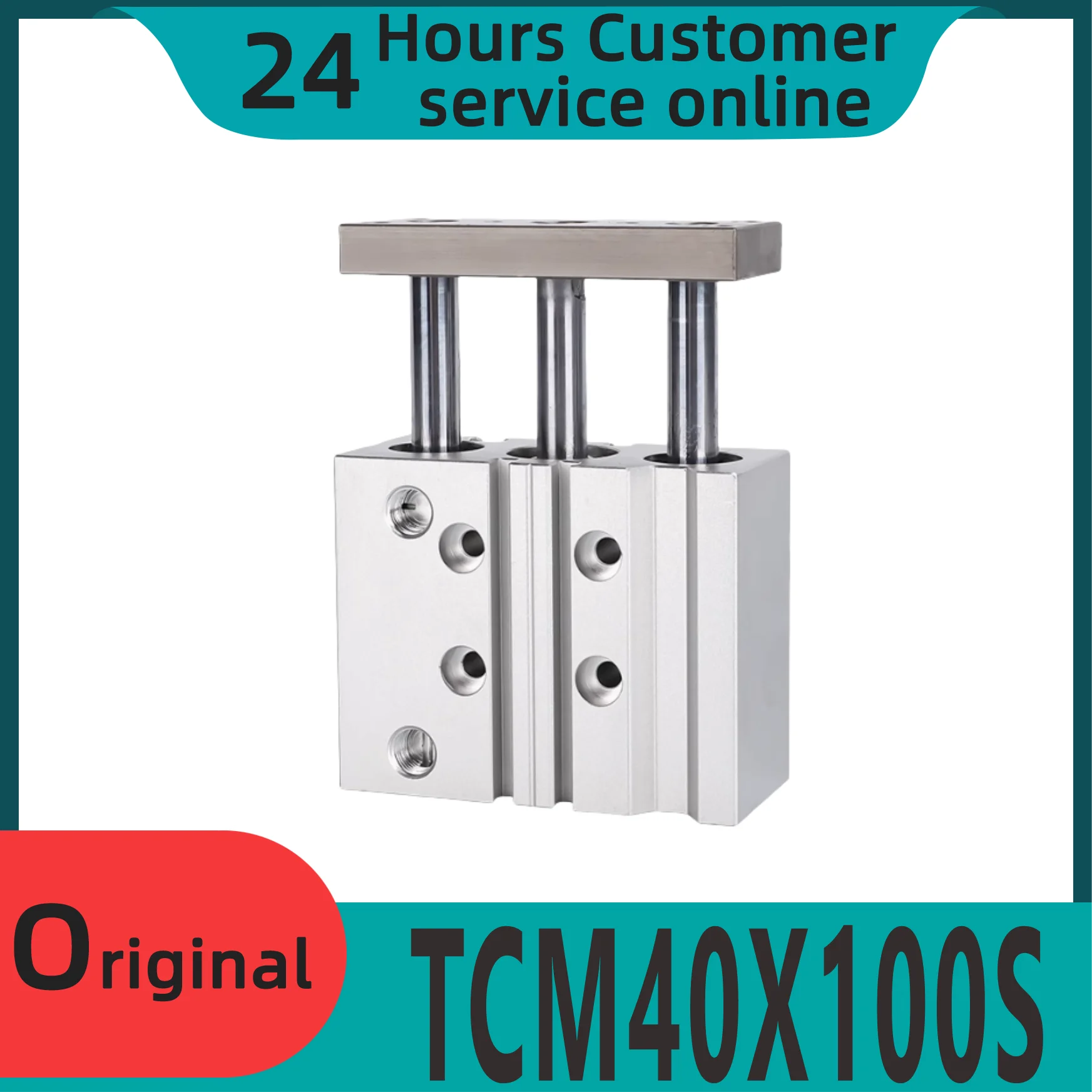 Brand new original three-axis three bar with guide rod cylinder TCM40X100S TCM40X125S TCM40X150S TCM40X200S
Brand new original three-axis three bar with guide rod cylinder TCM40X100S TCM40X125S TCM40X150S TCM40X200S