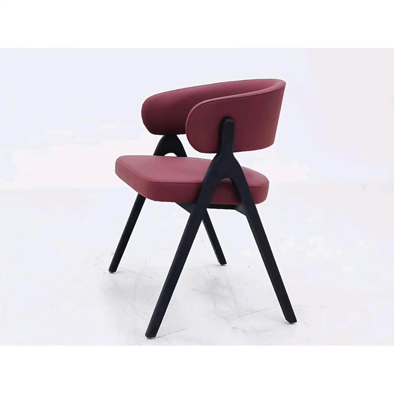 Italian minimalist dining chair light luxury high-end hotel restaurant home backrest armchair designer solid wood chair
Italian minimalist dining chair light luxury high-end hotel restaurant home backrest armchair designer solid wood chair