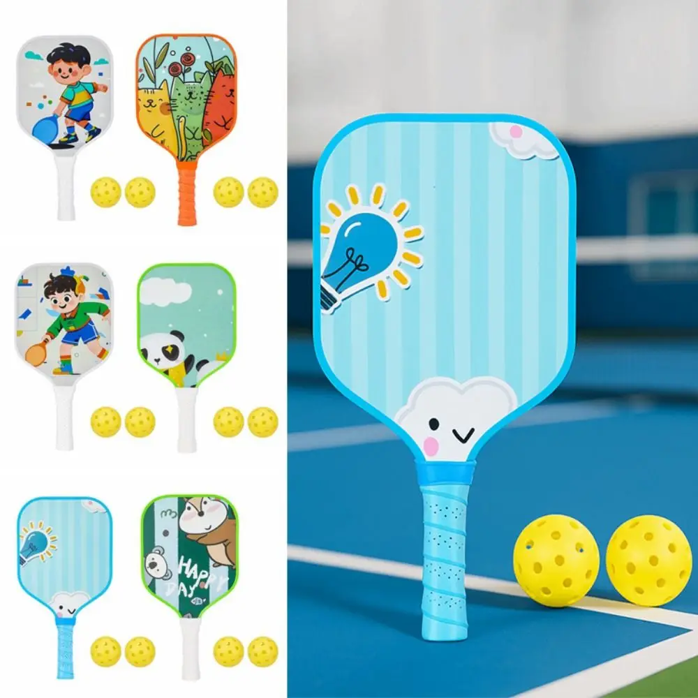 Cartoon Children's Pickleball Set Lightweight Colorful Kid's Pickleball Set Glass Fiber Durable Children's Pickleball Rackets
Cartoon Children's Pickleball Set Lightweight Colorful Kid's Pickleball Set Glass Fiber Durable Children's Pickleball Rackets